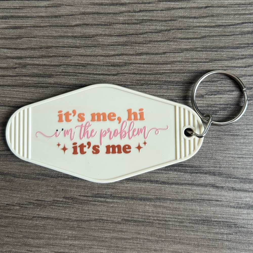 Handmade Vintage Style Motel Keychain Funny Colorful - Choice of 1 - Picture 10 of 12